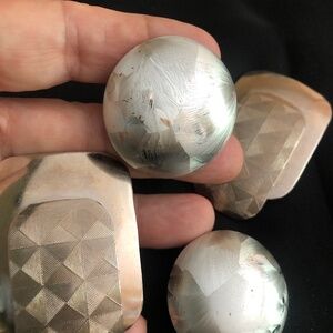 Earrings silver tone vintage